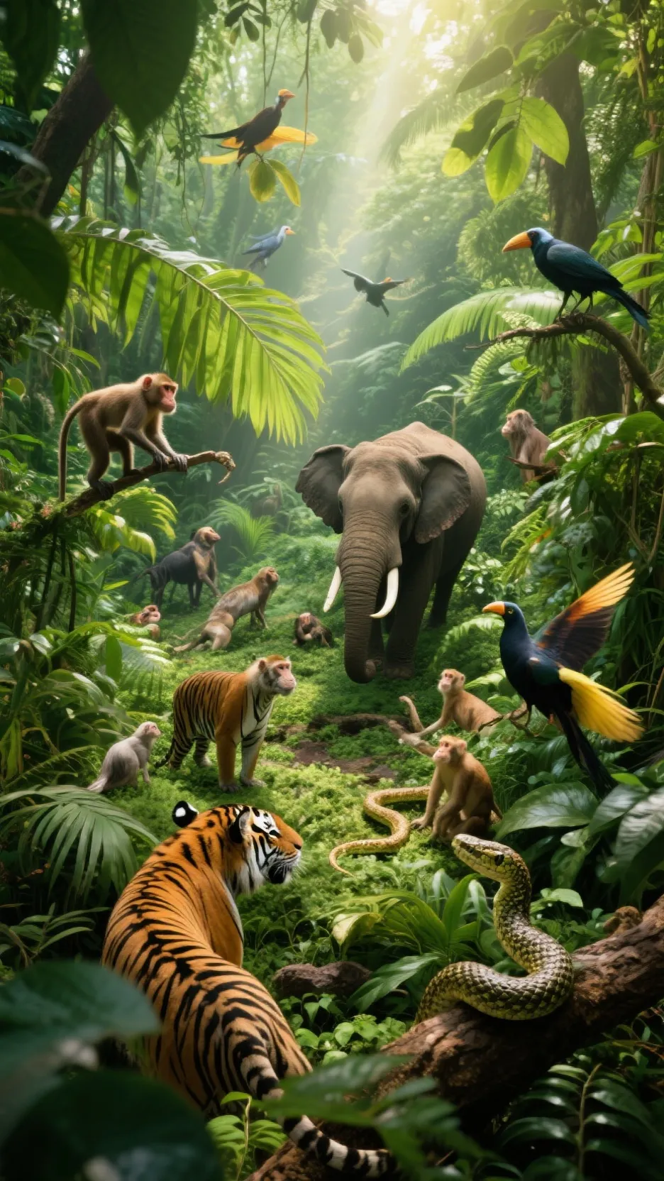 ai character: MHAnewkid(animal) background