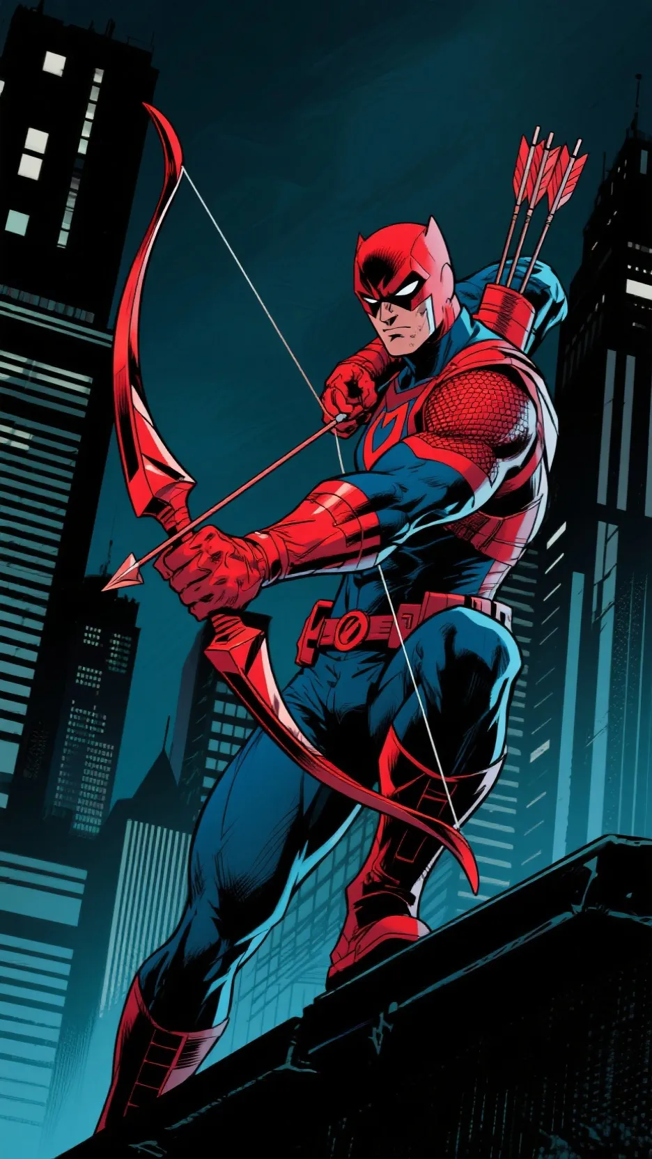 ai character: Archer of the Nigh background