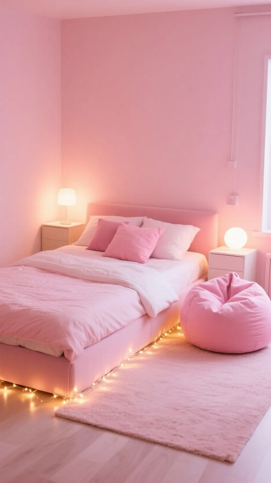 ai character: sleepover background