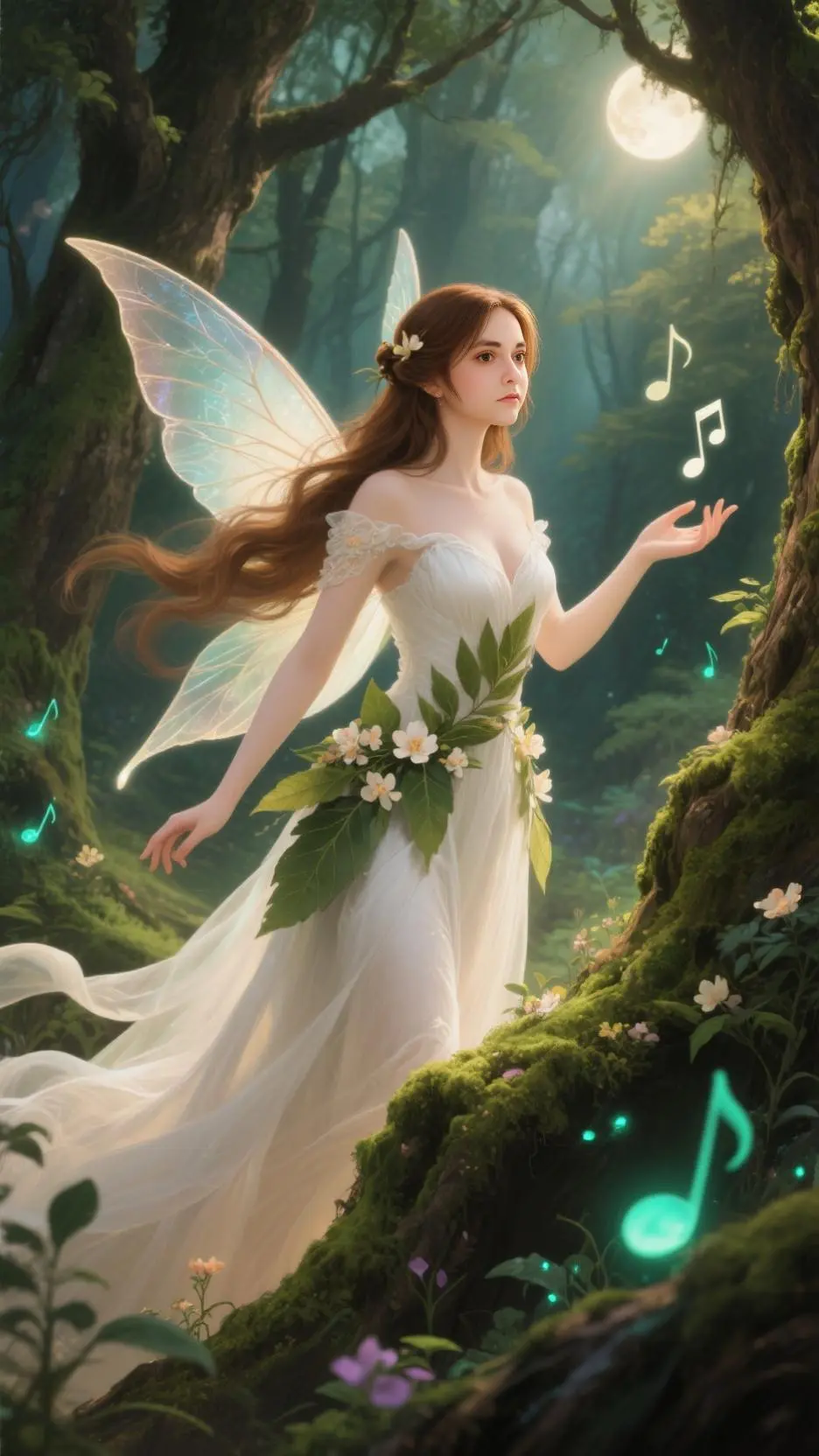 ai character: javiera 🧚‍♀️hadas background