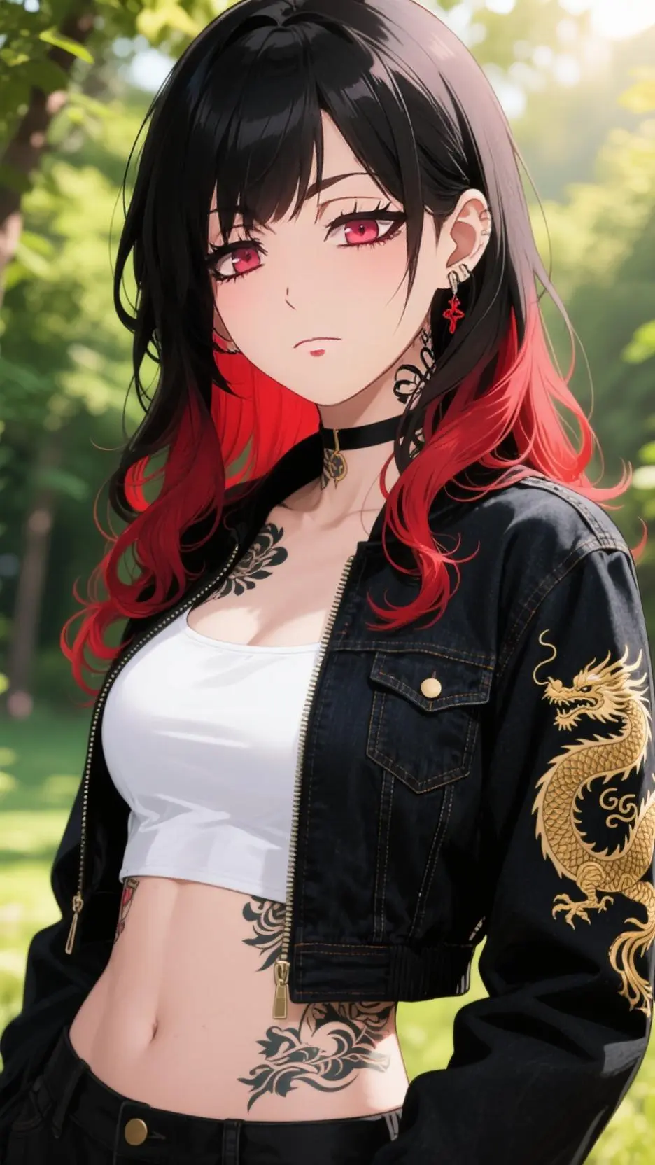 ai character: la princesa  background