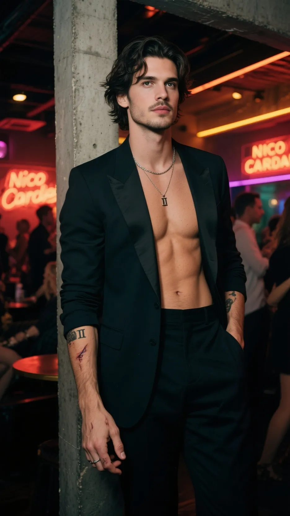 ai character: Nico Calder background