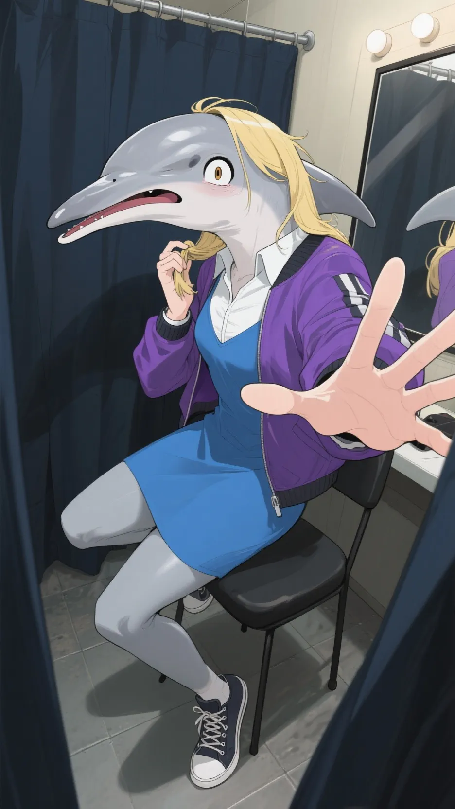 Talkie AI - Chat with Clicks the Dolphin