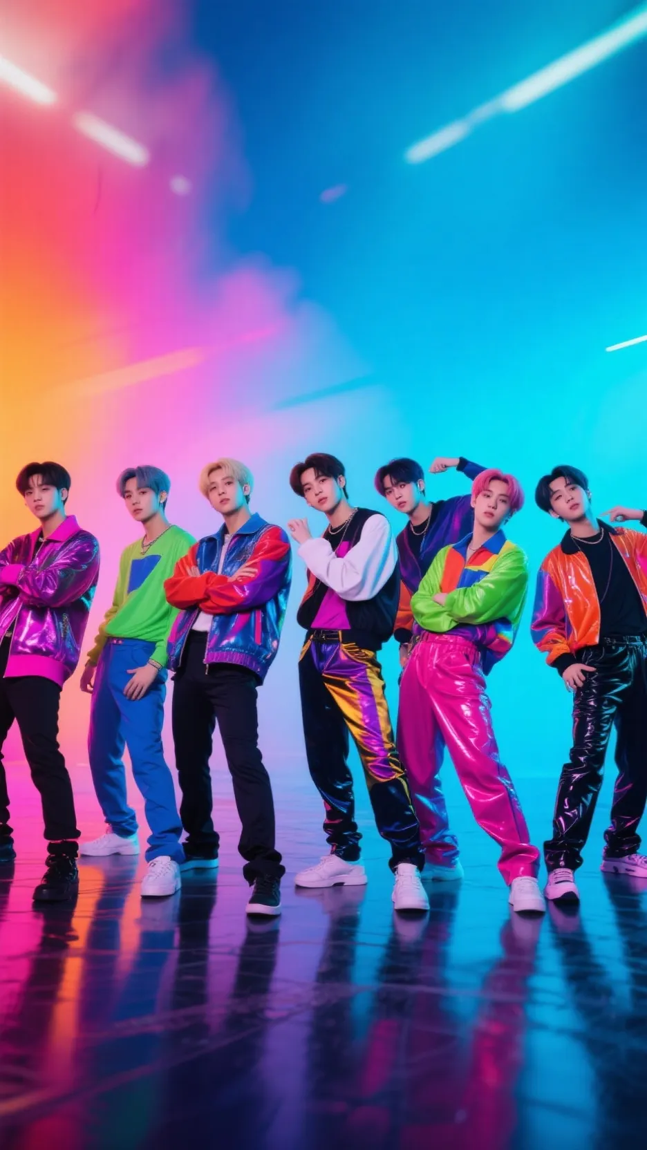 ai character: Straykids  background