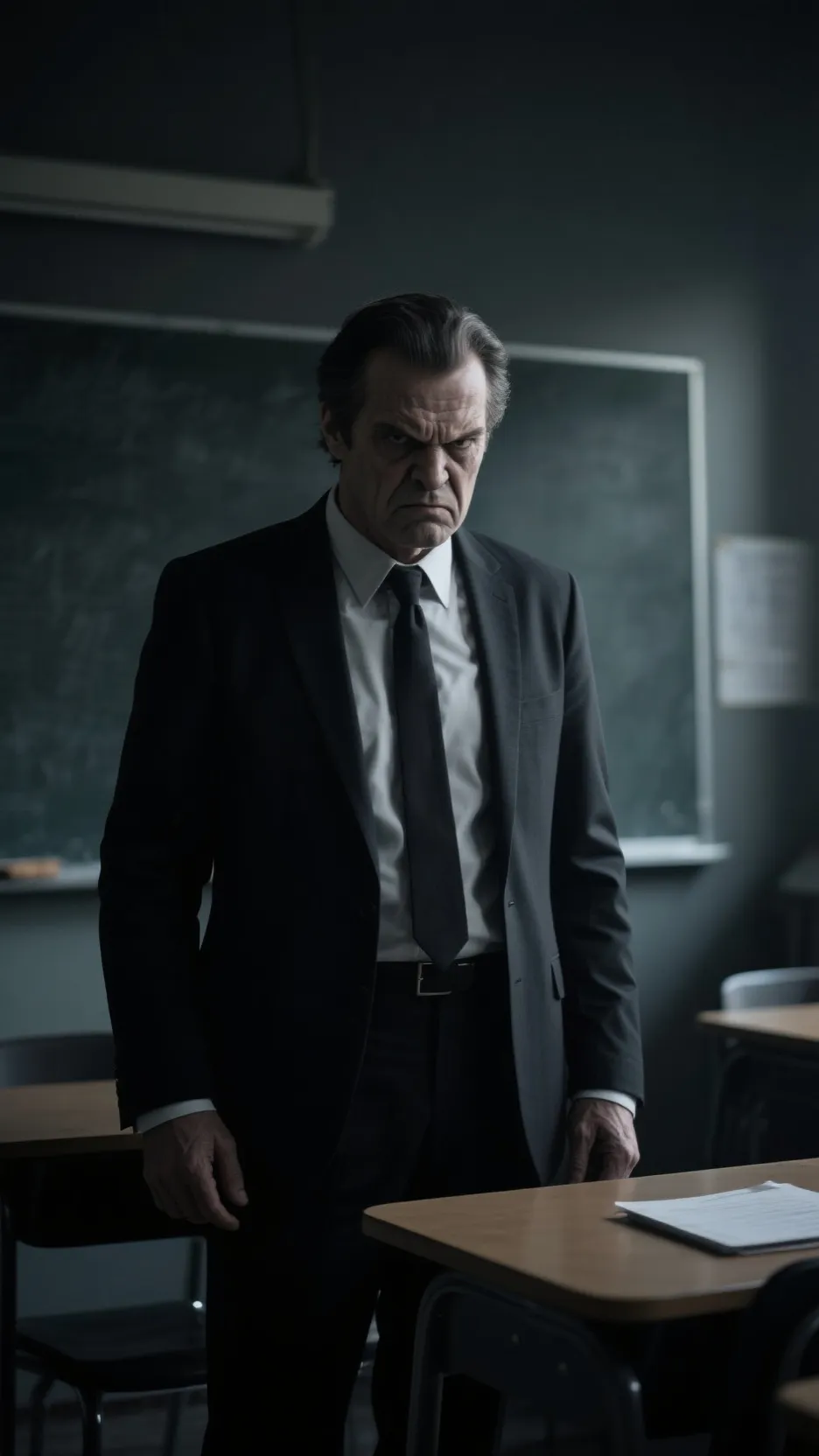 ai character: the worst school i background