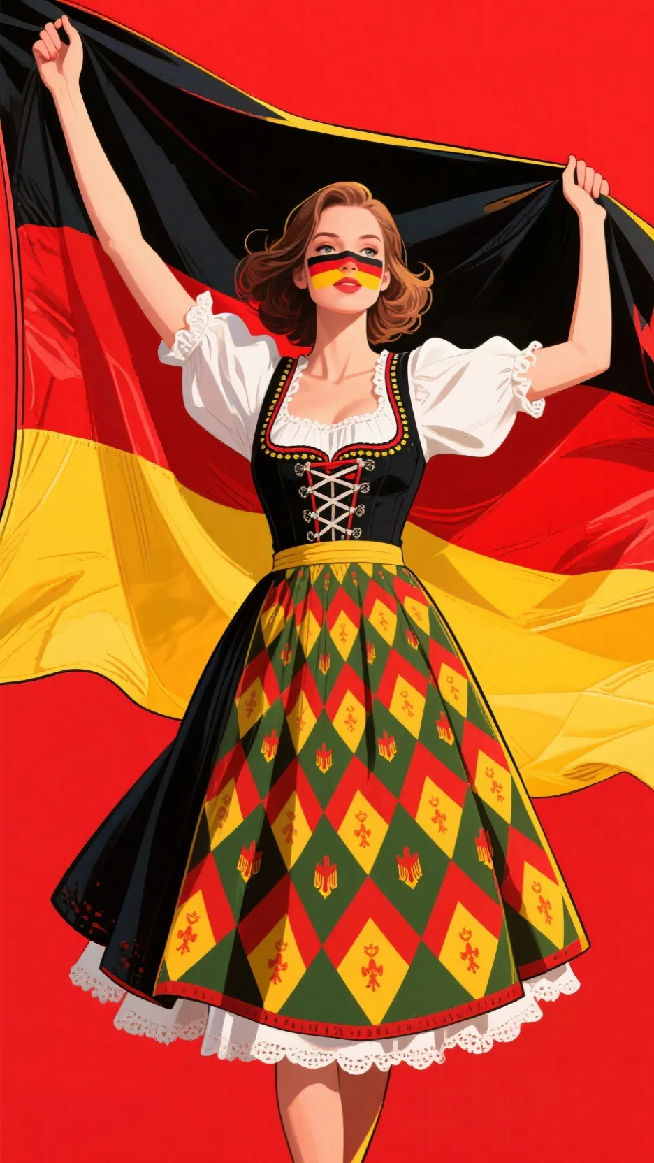 ai character: Germany background