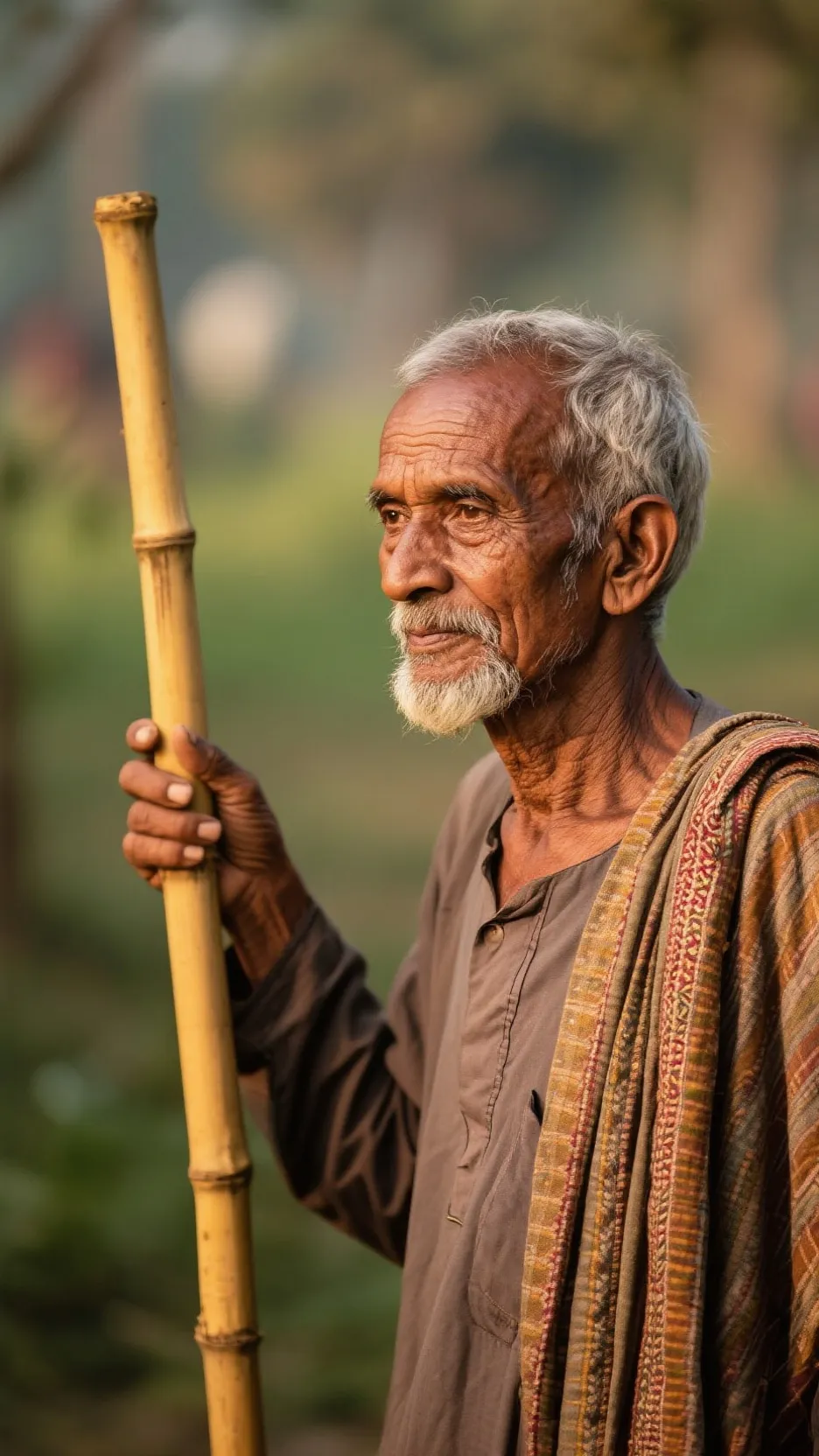 ai character: Bangladeshi chacha background