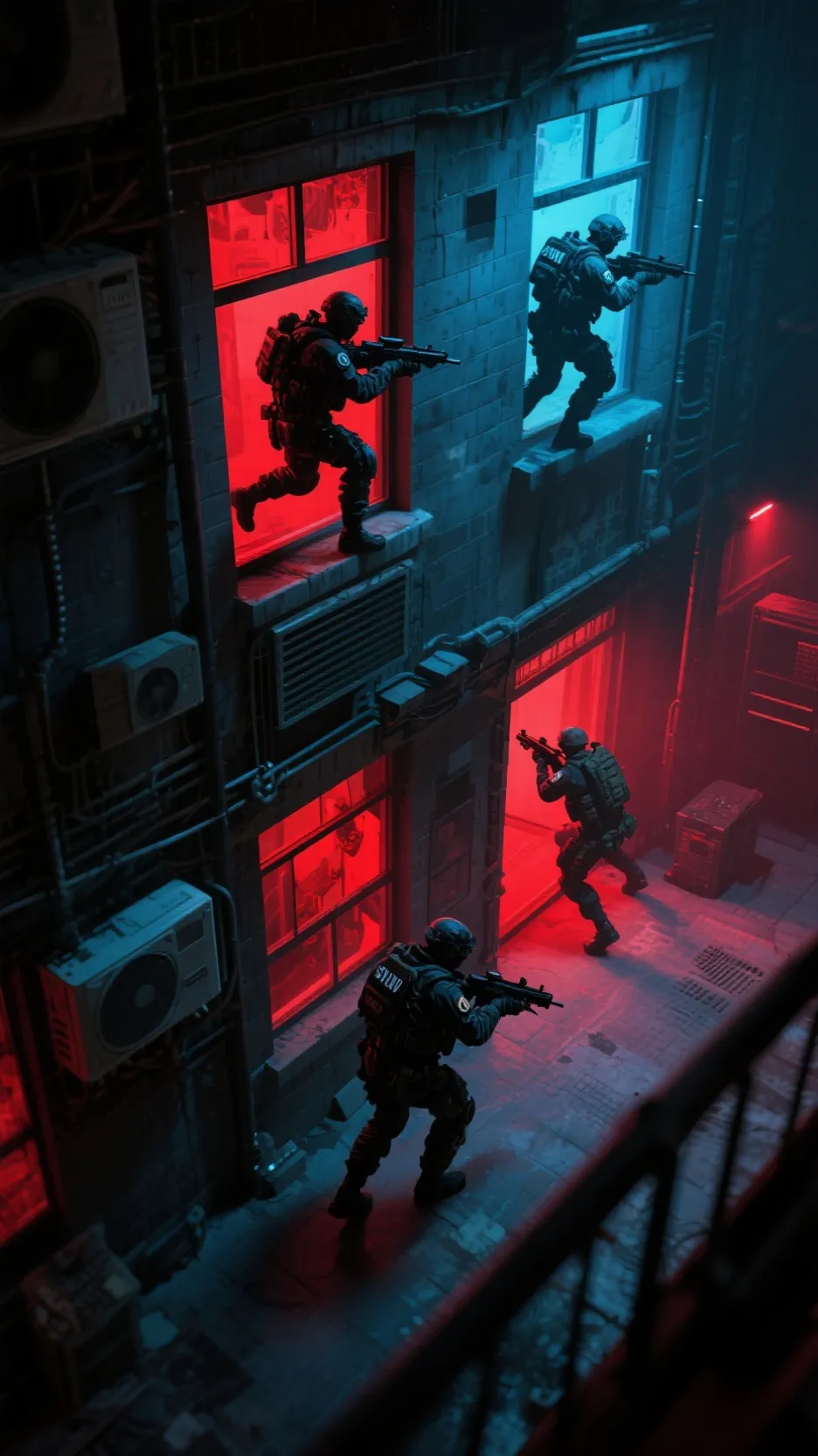 ai character: SWAT officer background