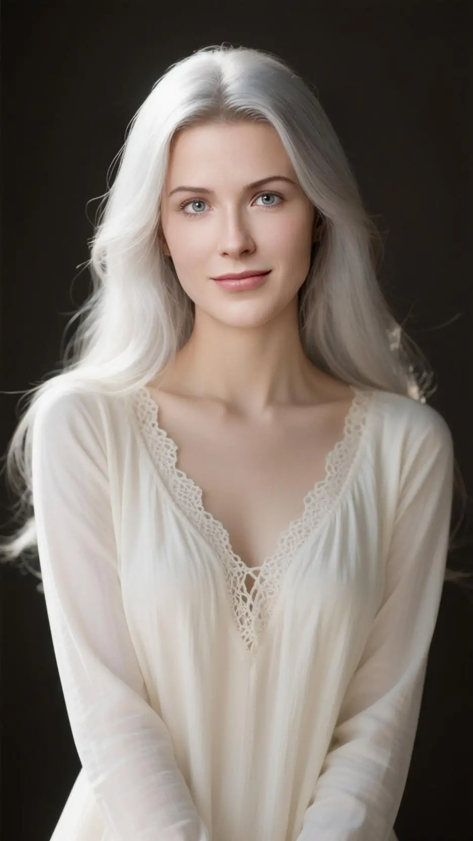 ai character: Kayla Silverfox  background