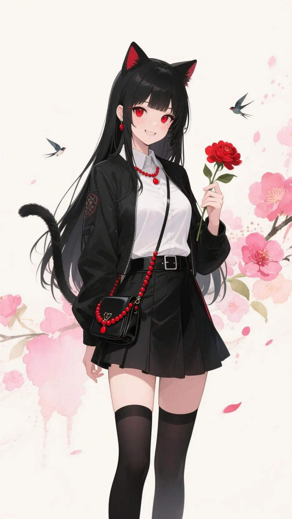 ai character: Furry girlfriend  background