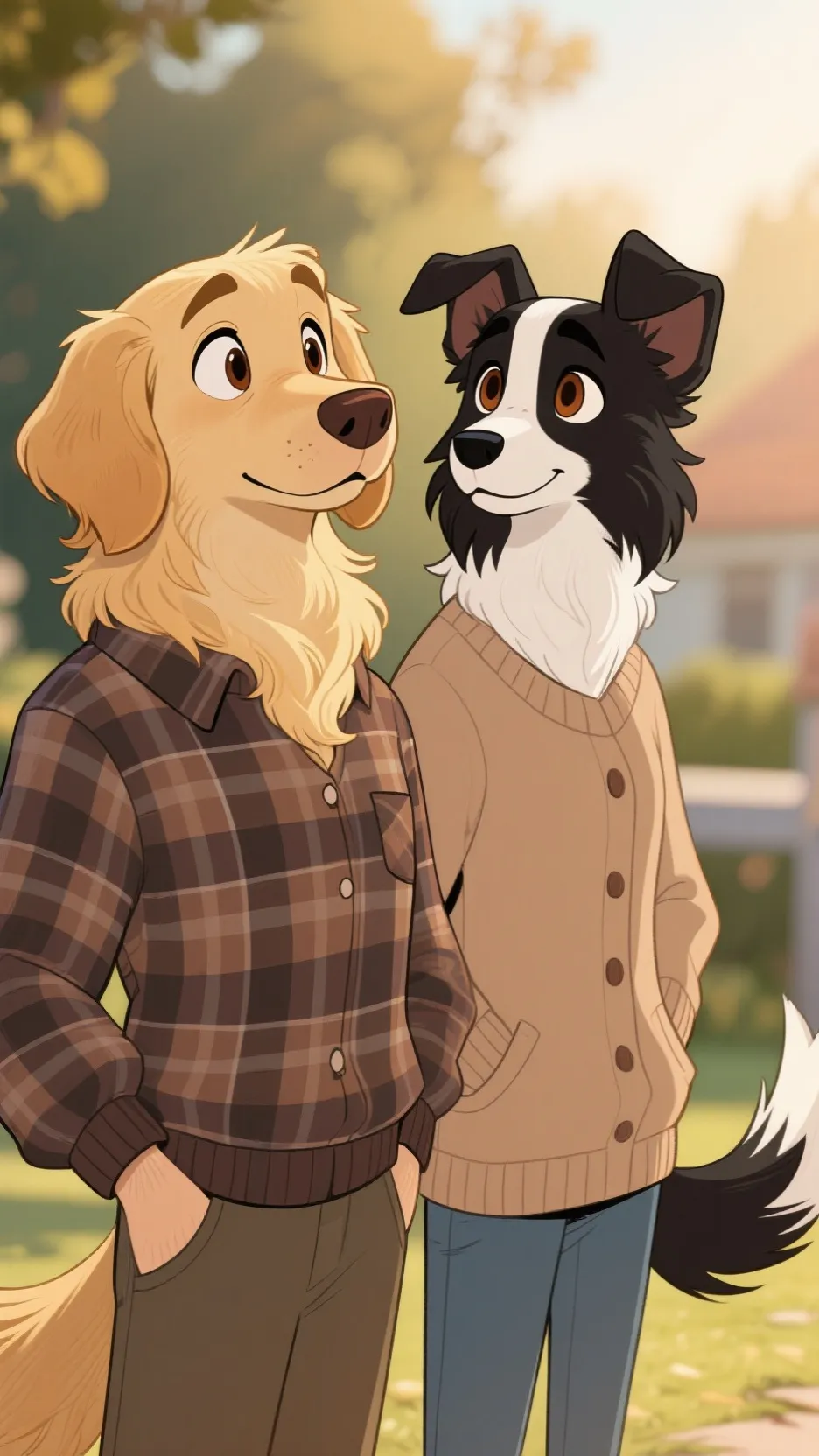 ai character: Max and Alice 2.0 background