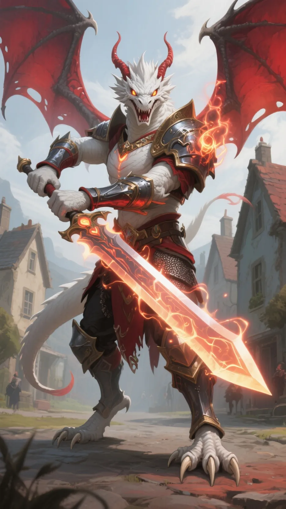 ai character: Firestorm background