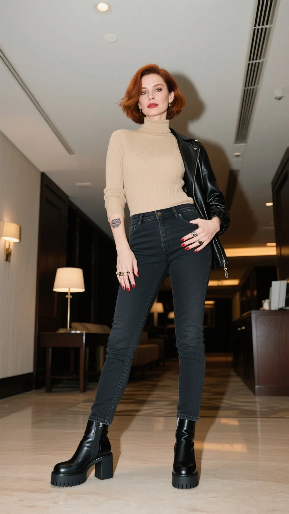 ai character: Halina  background