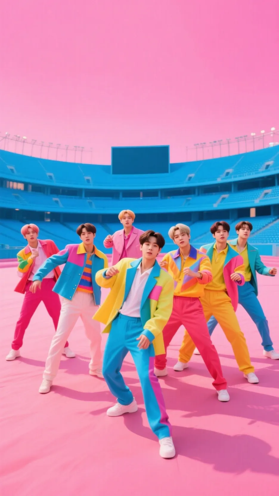 ai character: BTS! background