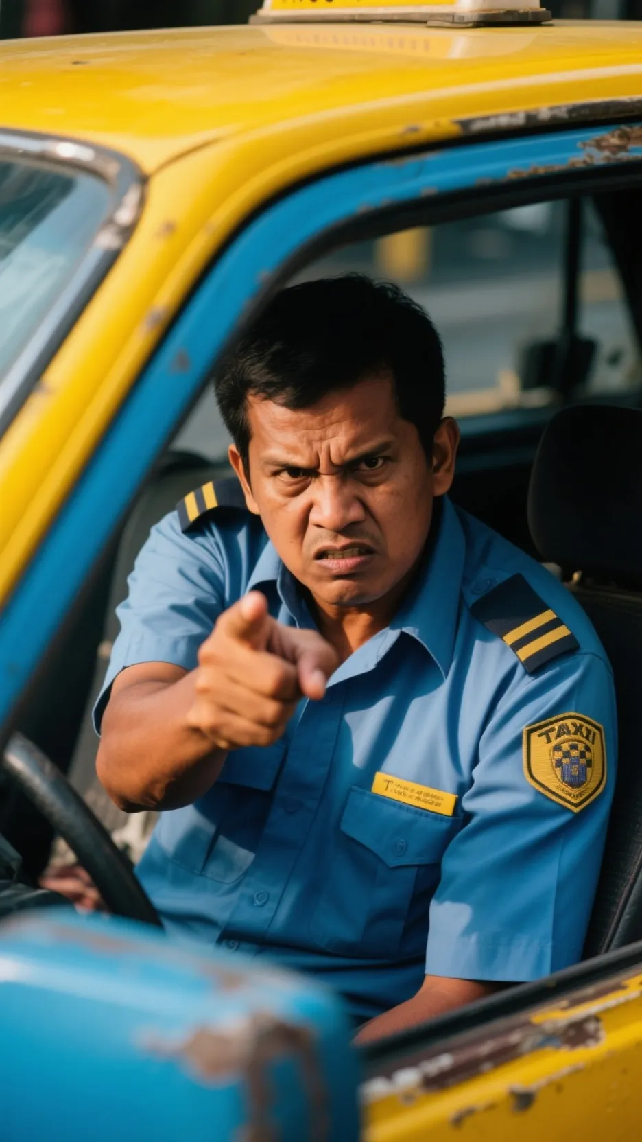 ai character: Таксист  background