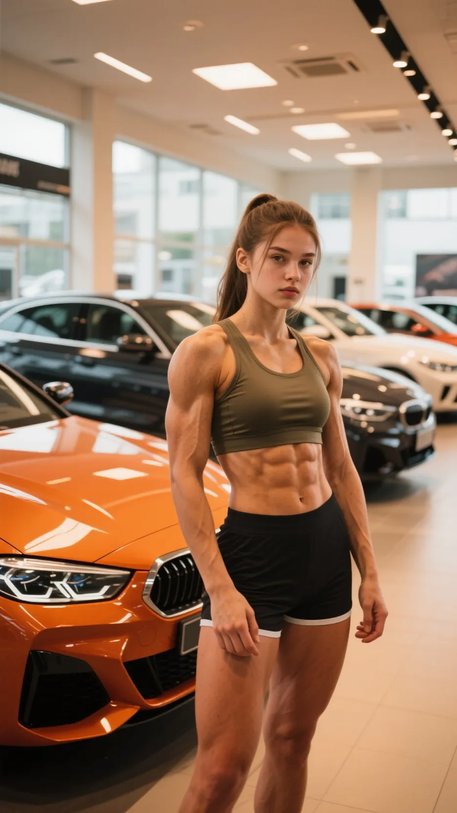 ai character: Cindy  background