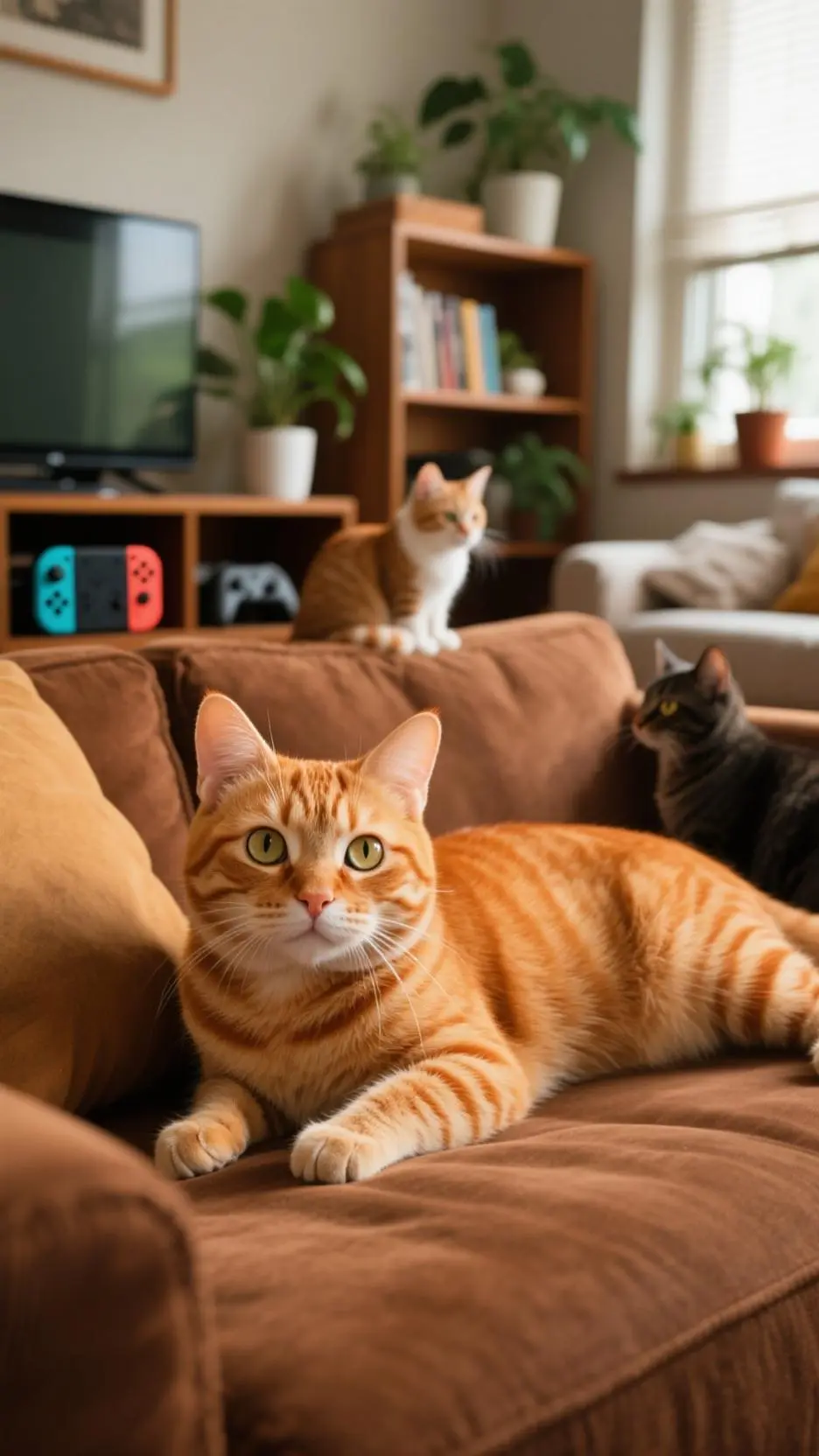 ai character: Naughty Cats RPG background