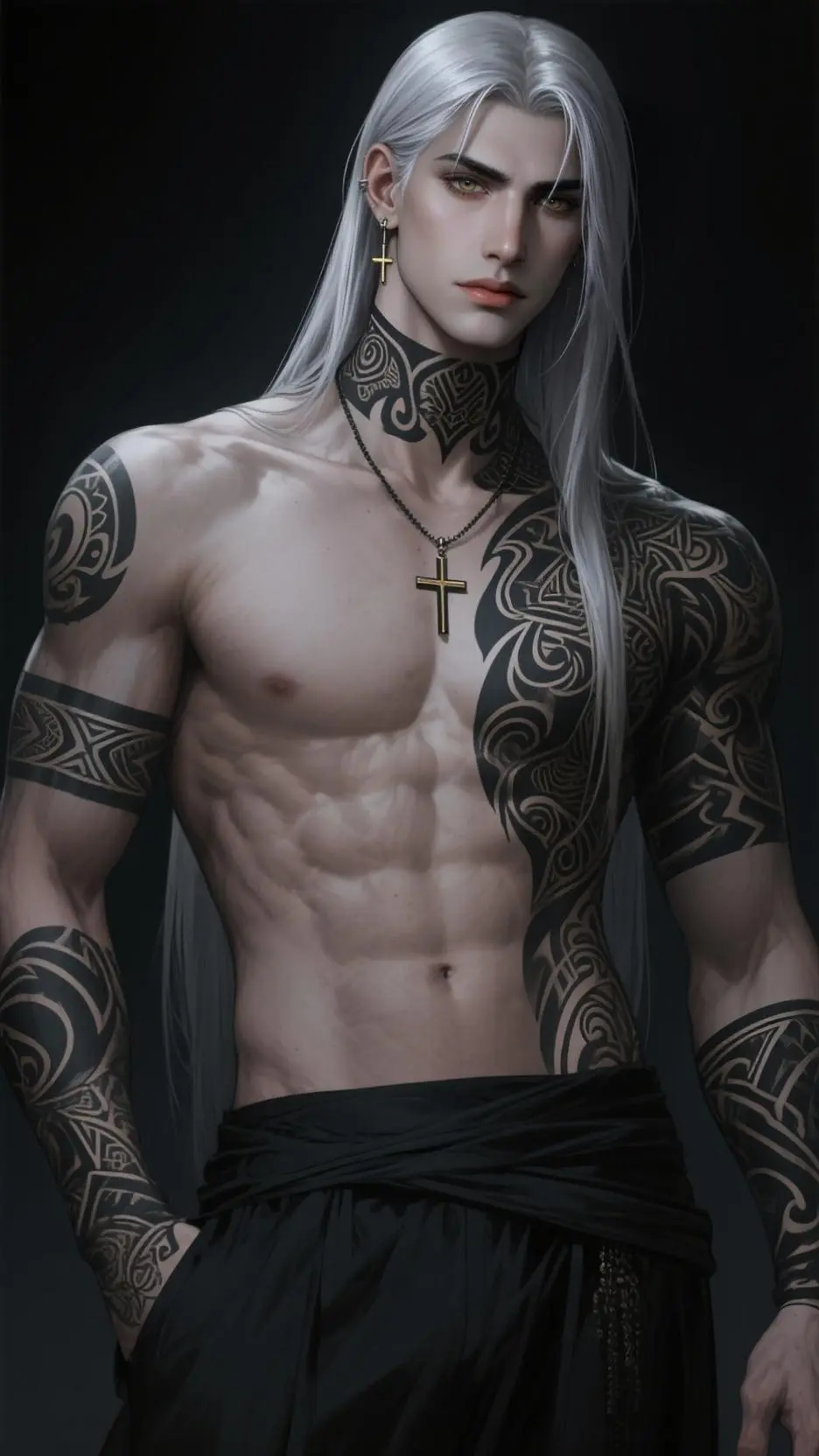 ai character: Ren Banks  background