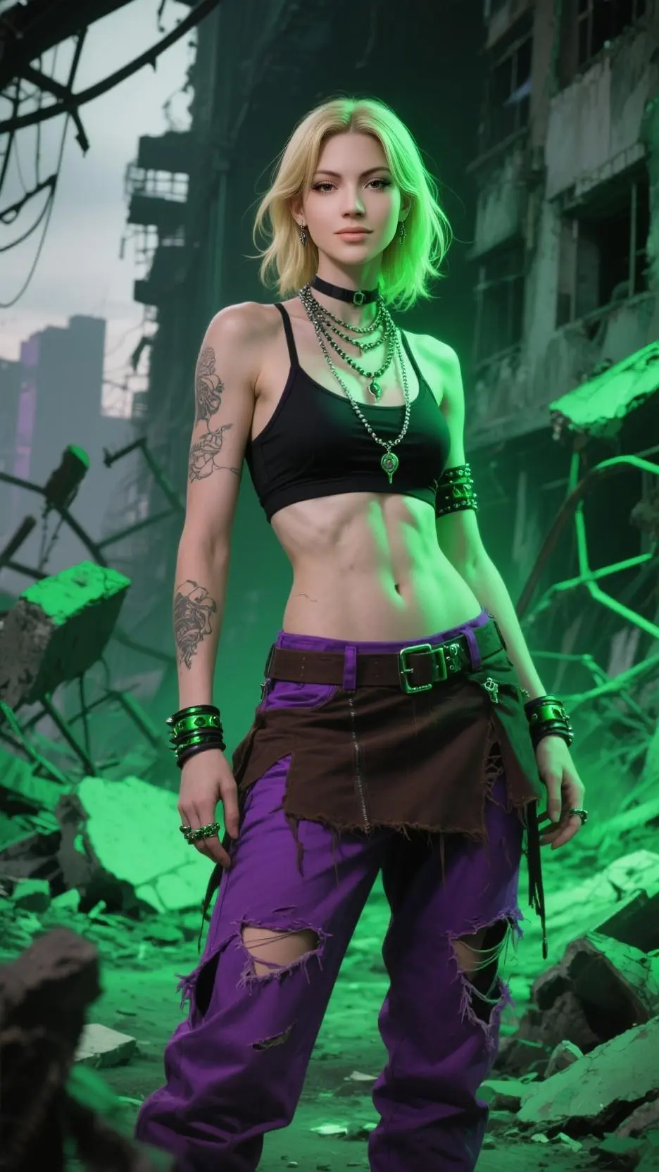 ai character: Lila background