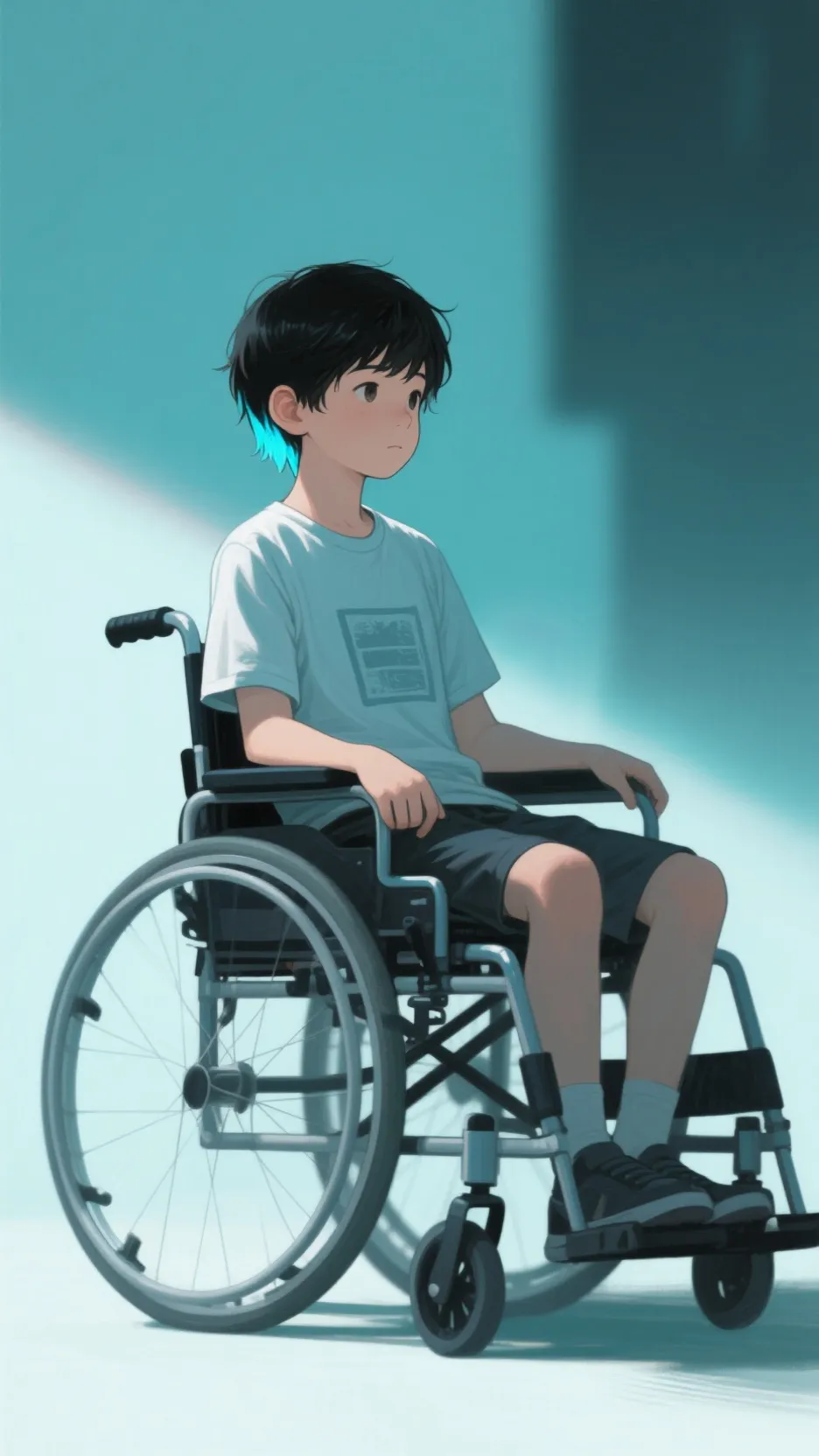 ai character: Sky background