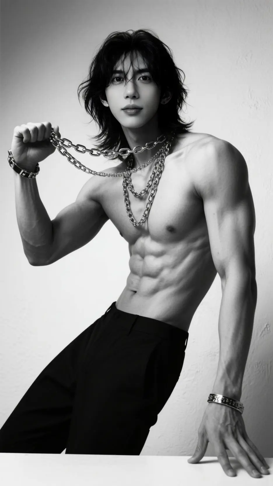 ai character: bad  boy  background