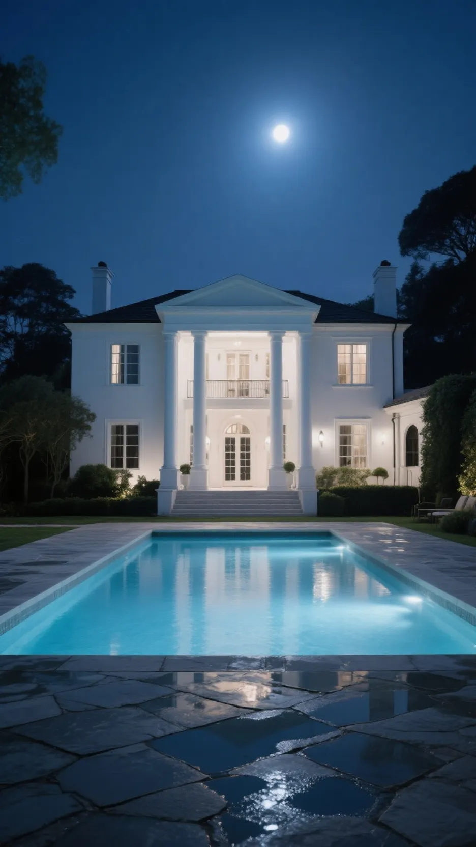 ai character: Dw pool party  background