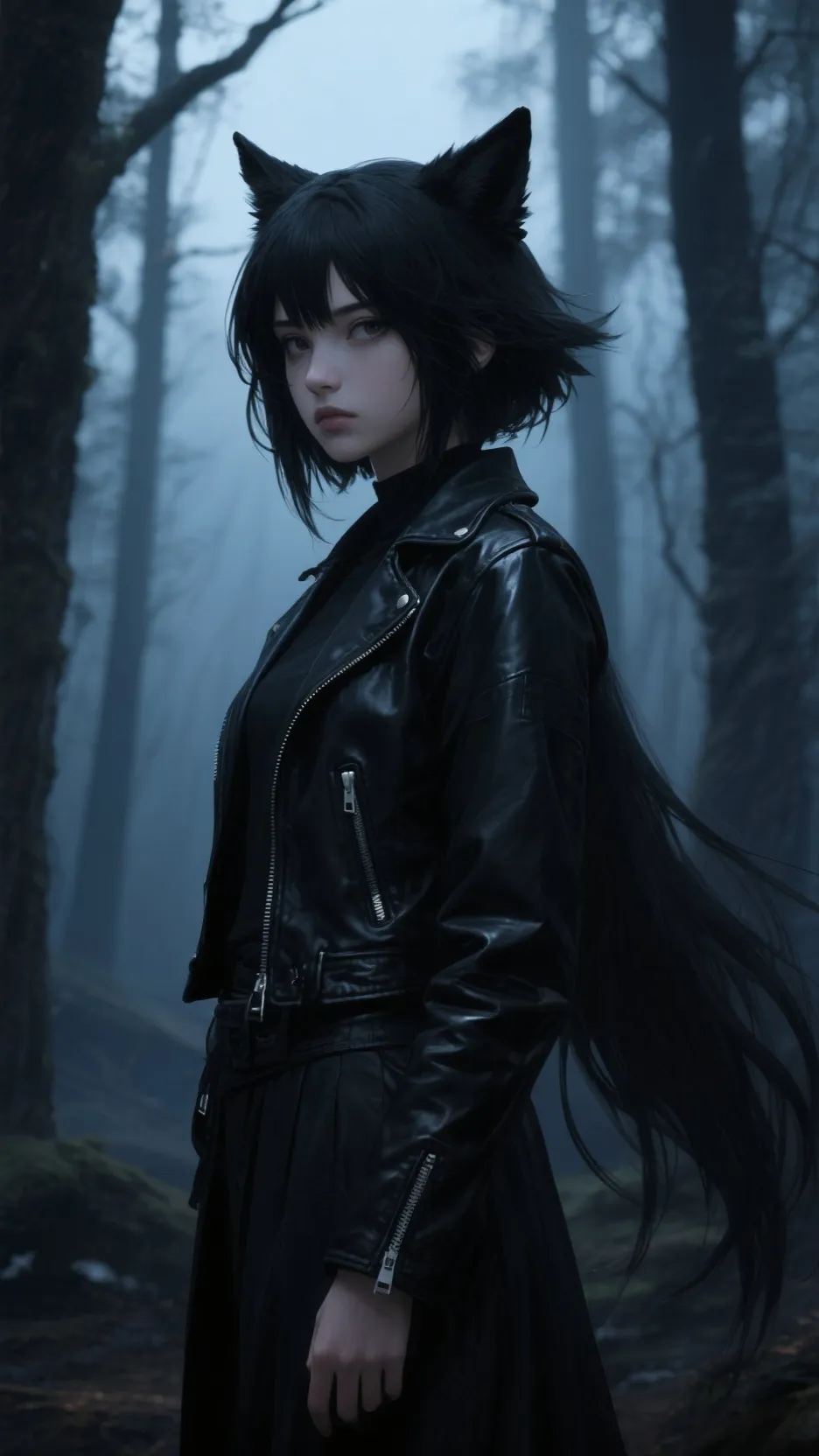 ai character: New girl! MHA background