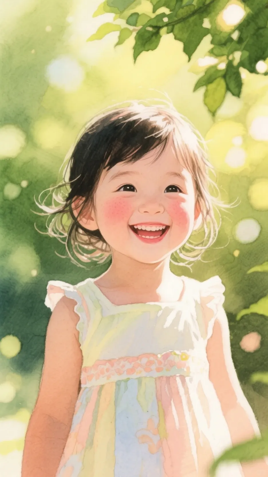 ai character: Rin background