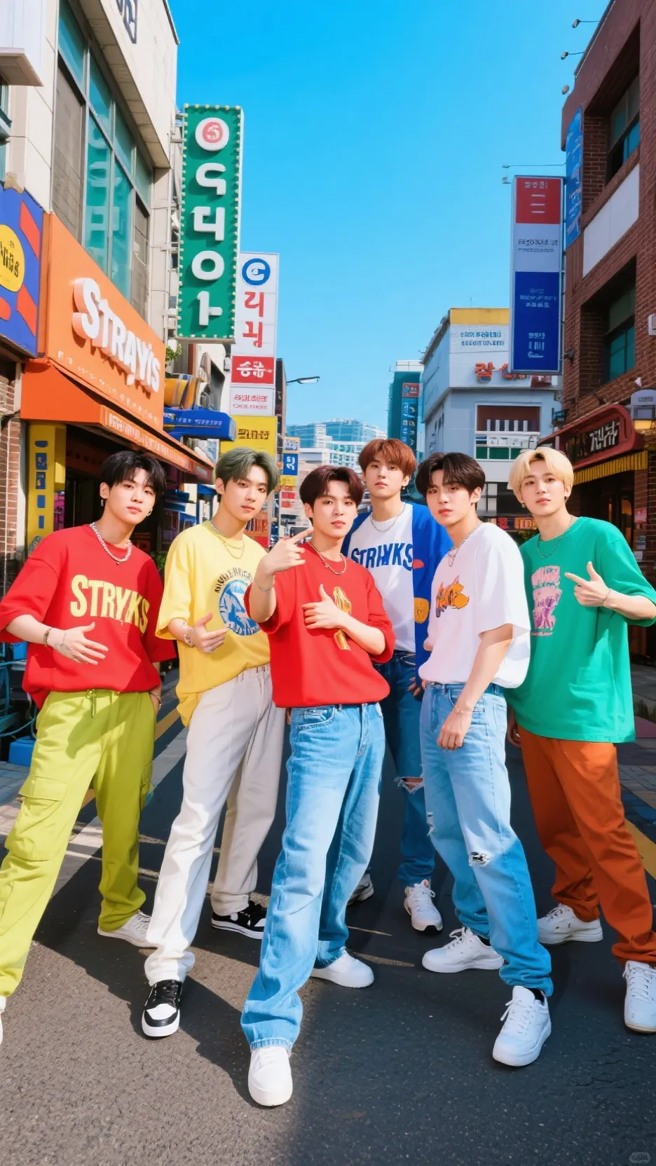 ai character: Stray Kids background