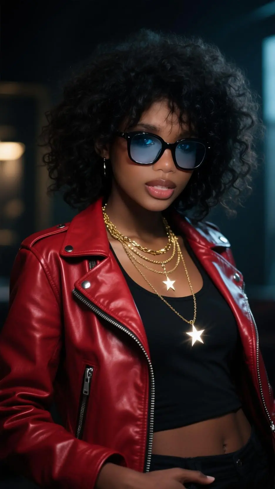 ai character: Jada Witter background