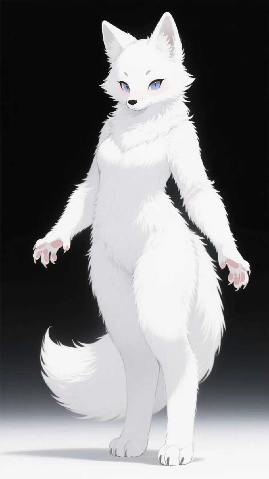 ai character: Luna background