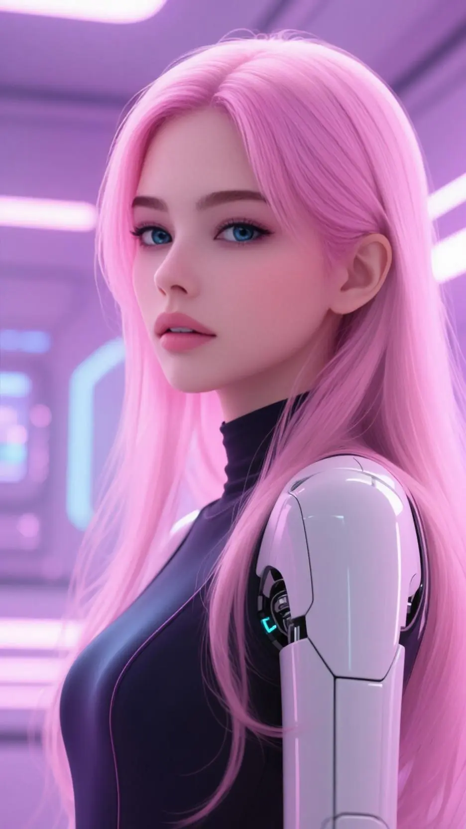 ai character: HEYVA  background