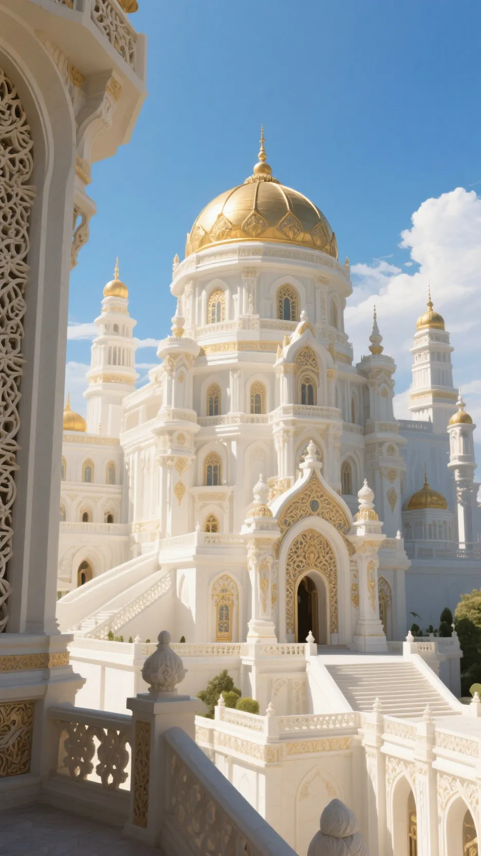 ai character: Cod palace  background