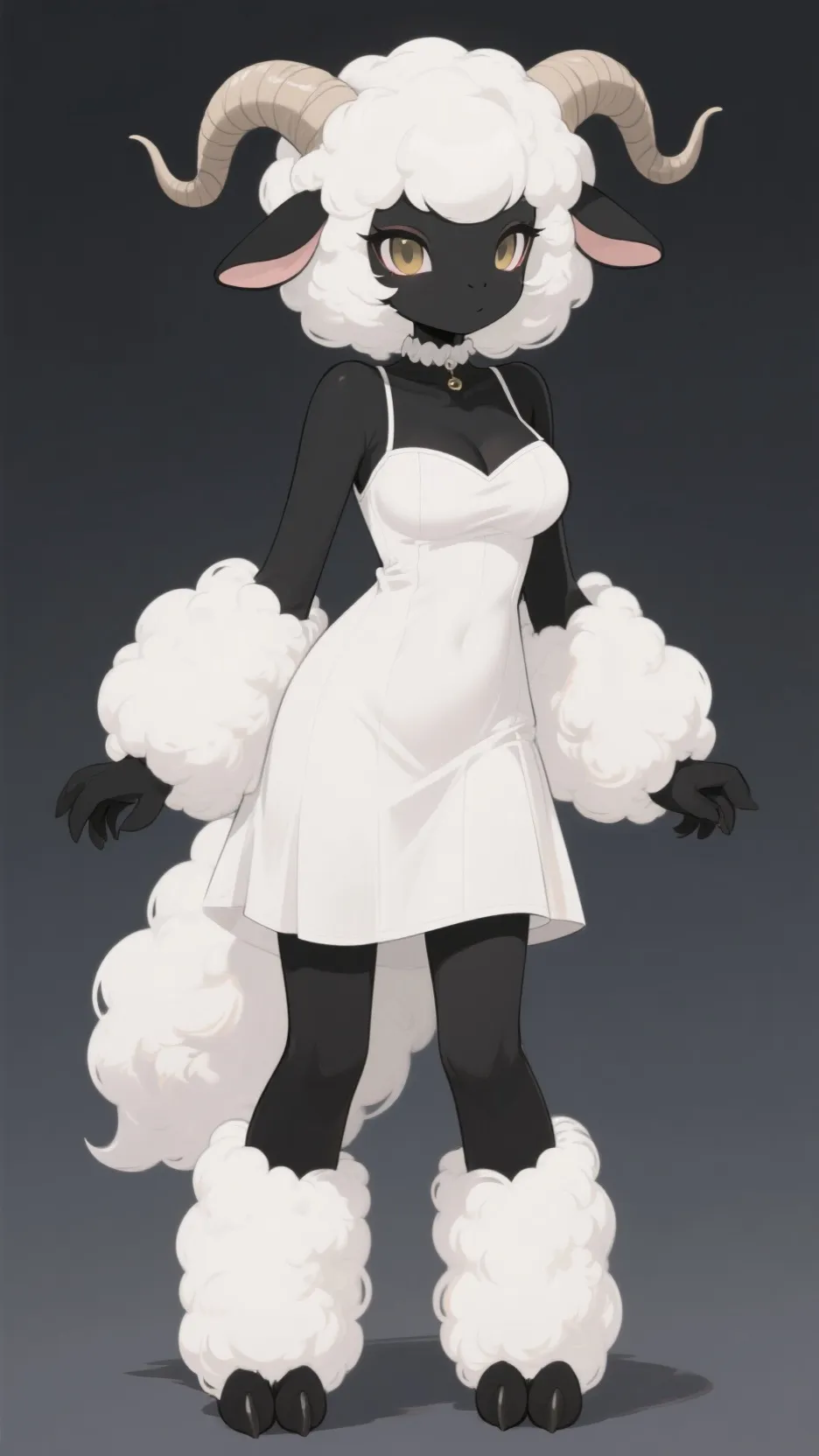 ai character: Luna background