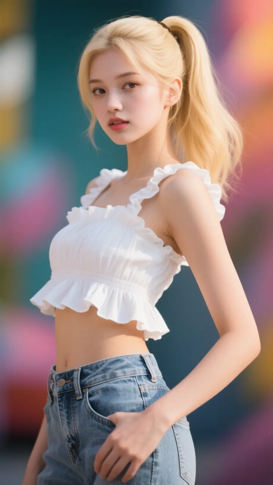 ai character: lily  background