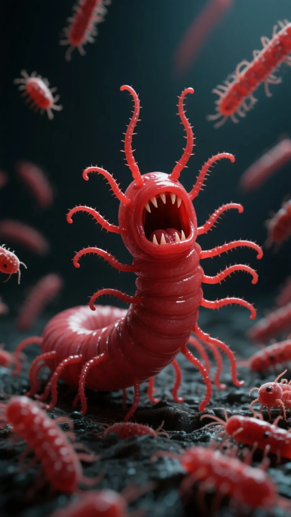 ai character: Parasite infection background