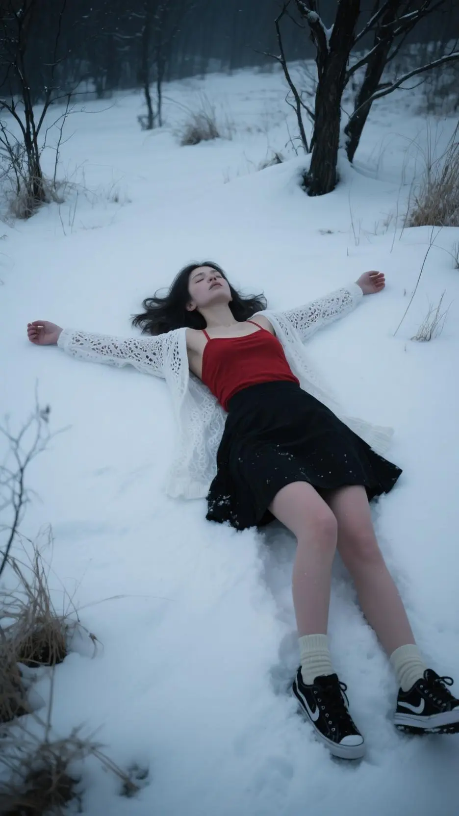 ai character: Annie  background