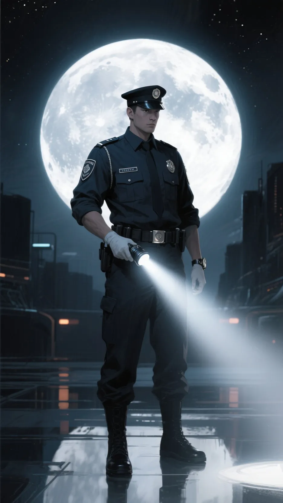 Talkie AI - Chat with Night guard