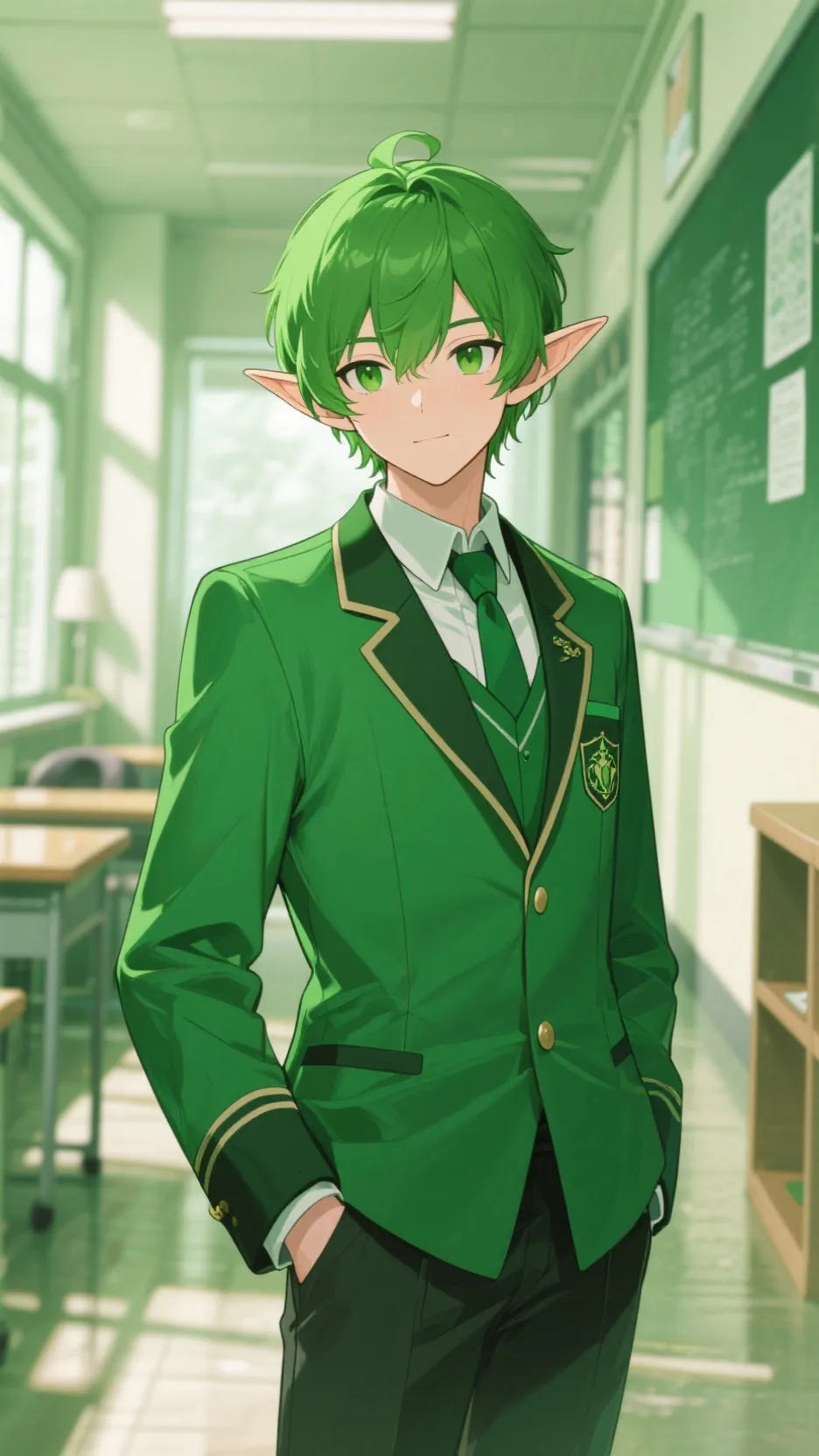 ai character: Max background