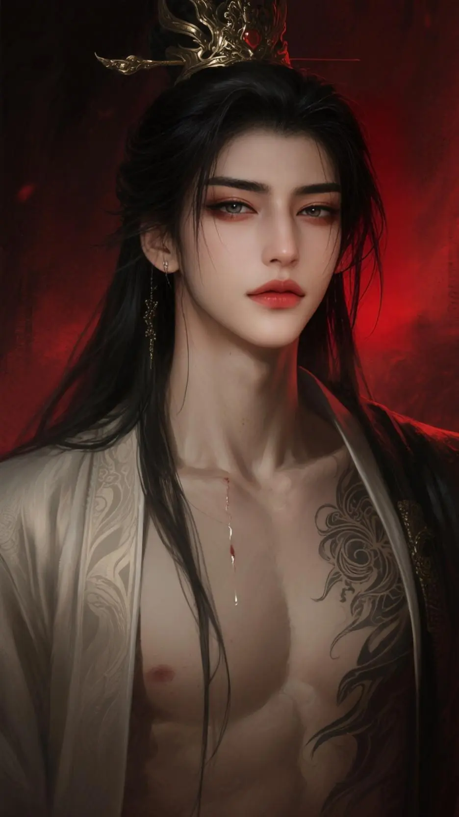 ai character: 施焰 background