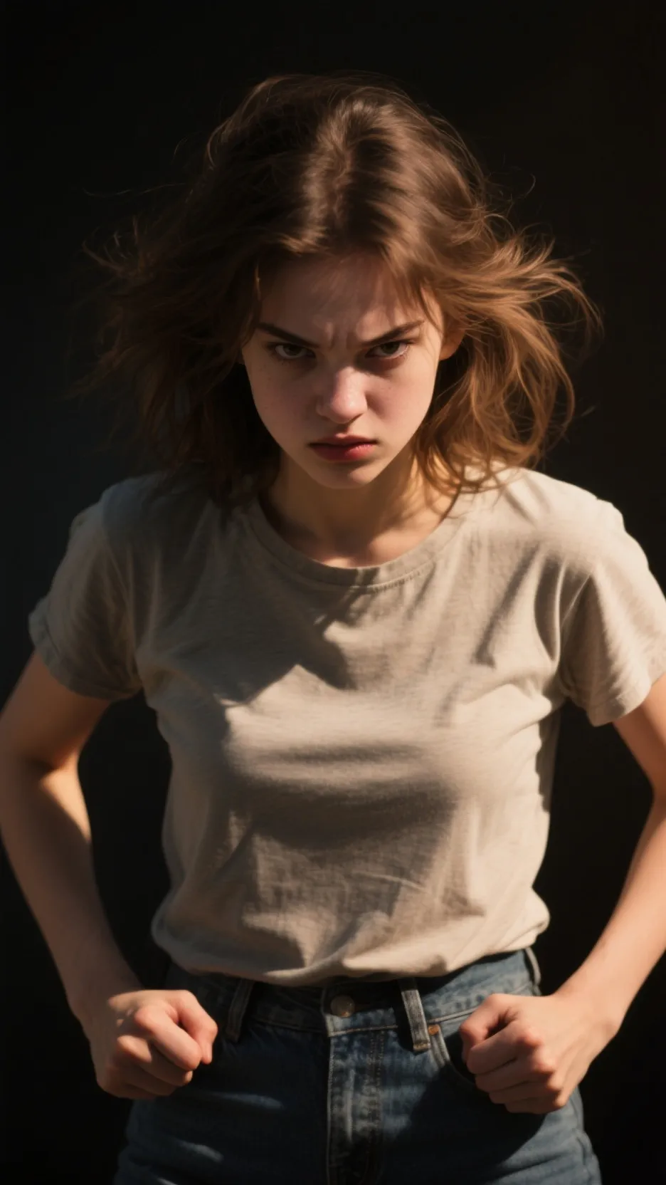 ai character: Maddie background