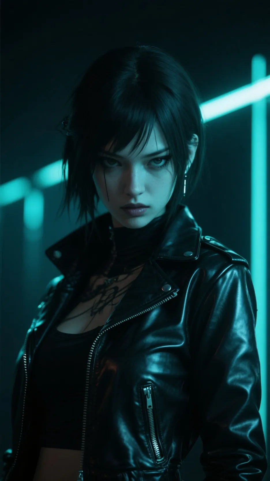 ai character: Lia Marcos  background