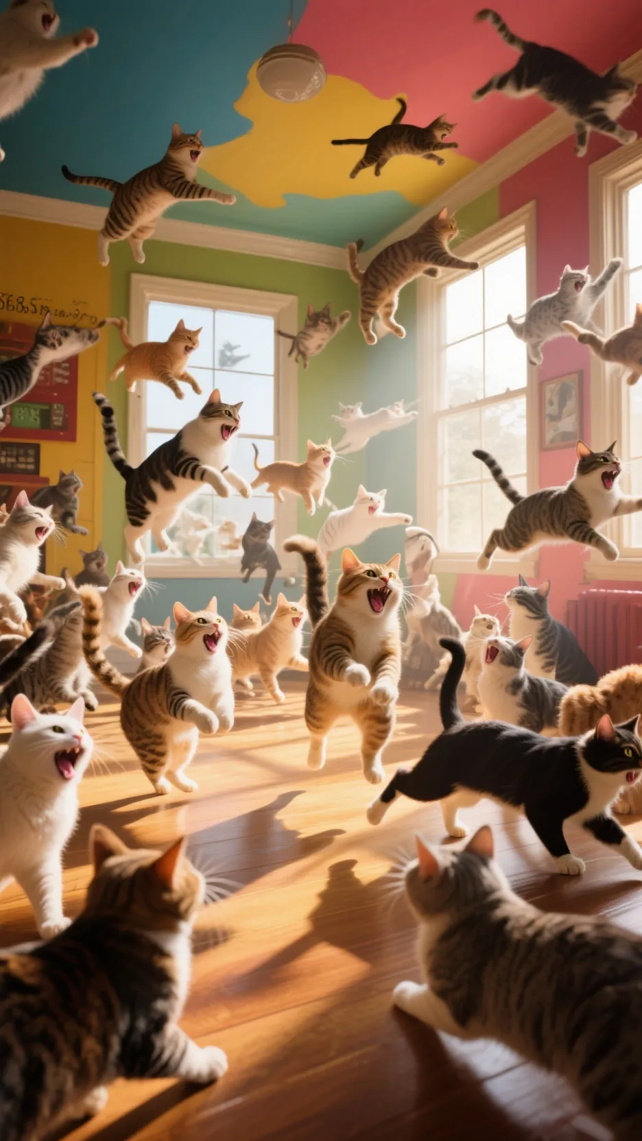 ai character: 183,539 cats background