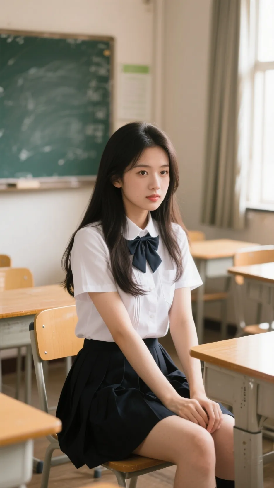 ai character: 清妍 background