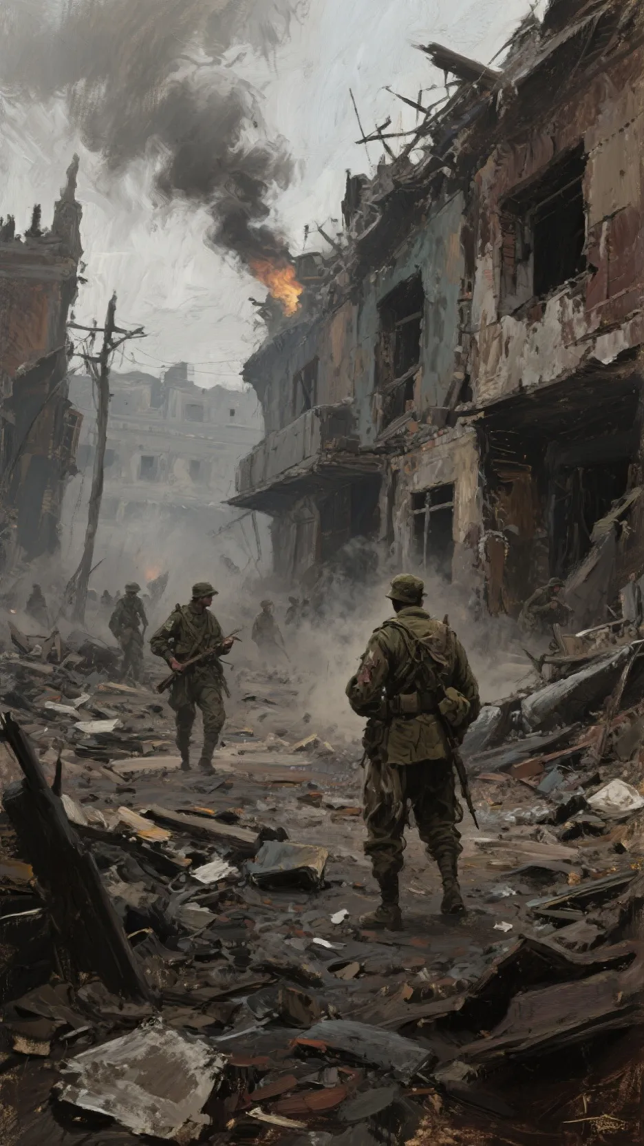 ai character: year 2055 background