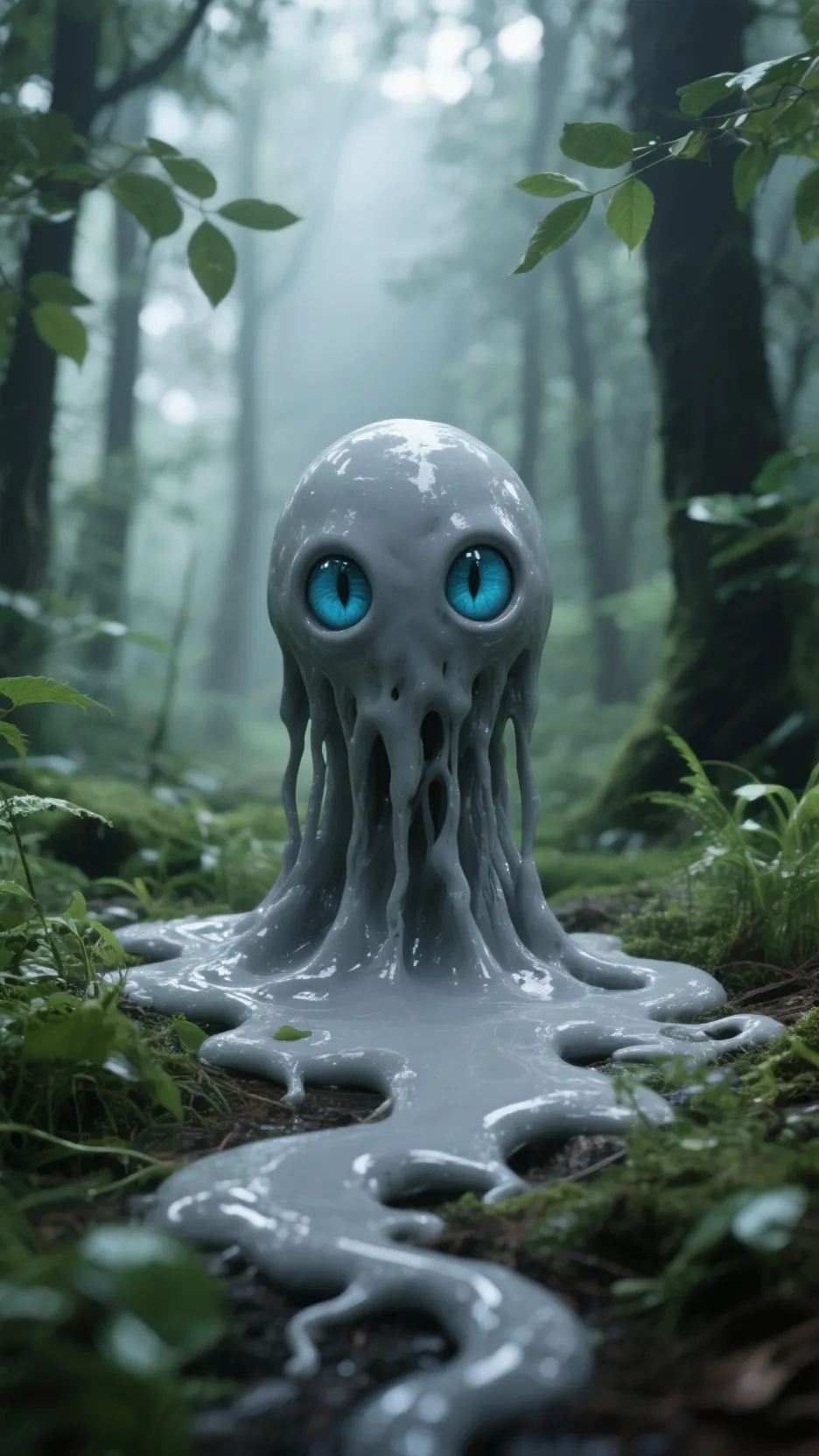 ai character: steaming gango background