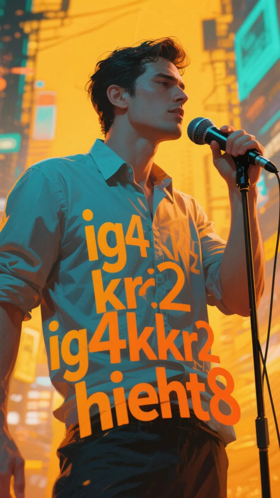 ai character: okfeqfqojjwirjor background