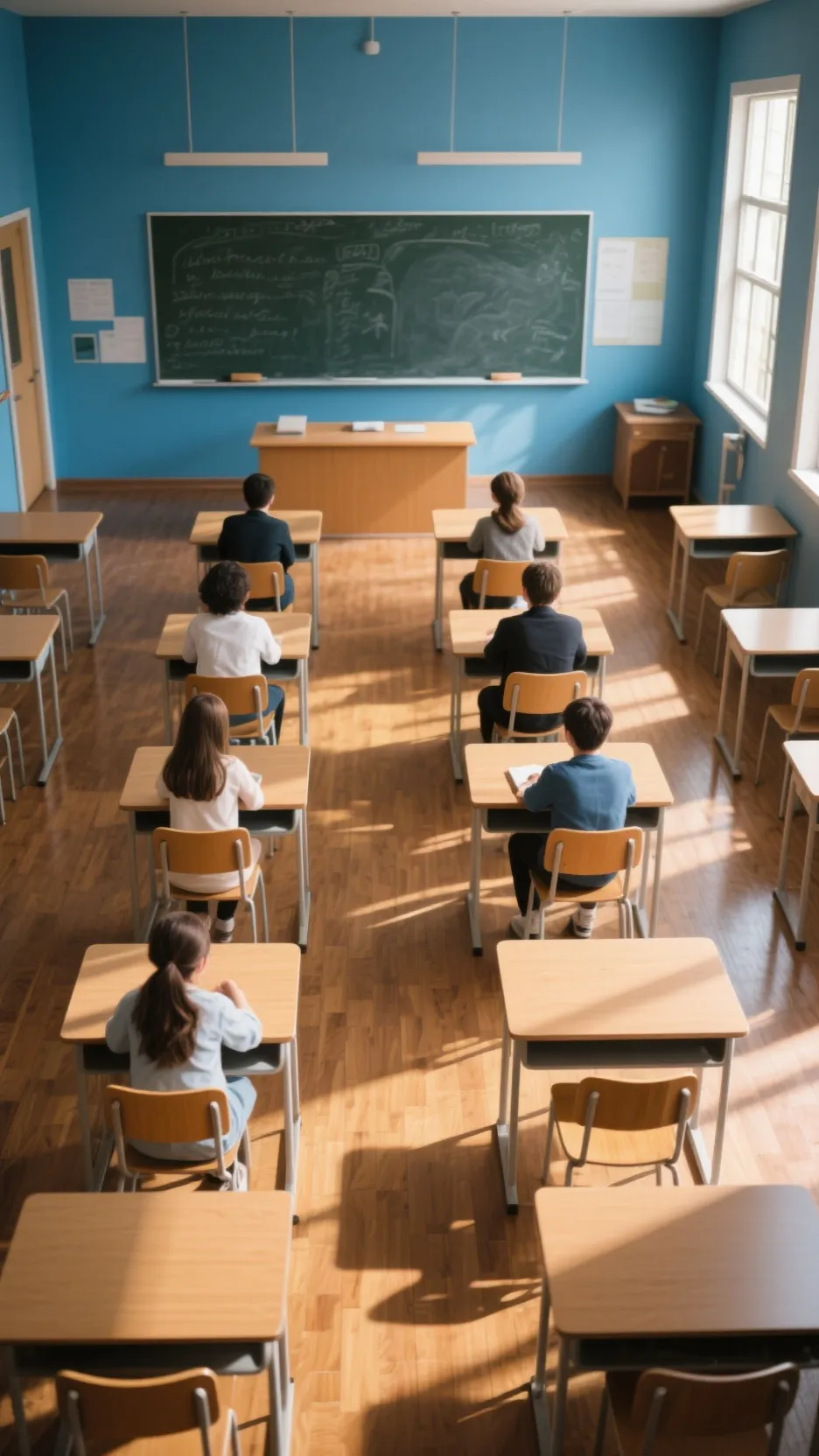 ai character: EXAM background