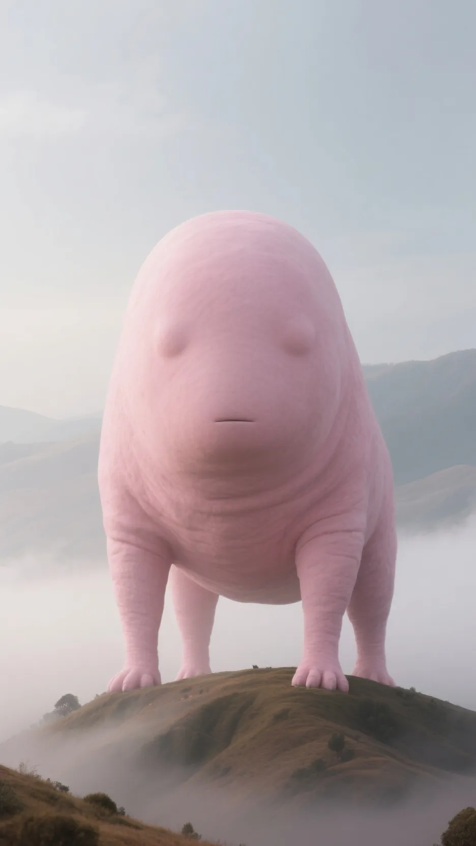 ai character: pinkless background