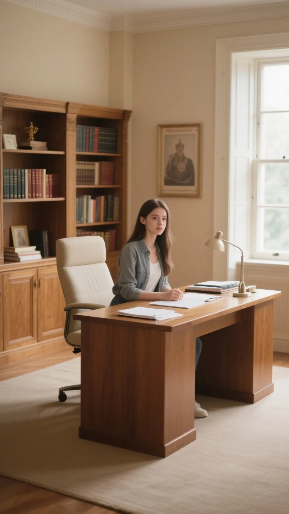 ai character: Ms.Nancey background